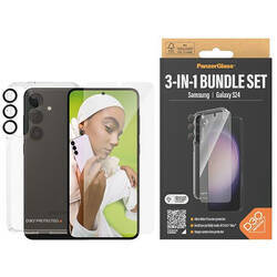 PanzerGlass Bundle 3in1 Sam S24 S921 Hardcase + Screen Protector + Camera Lens B1210+7350