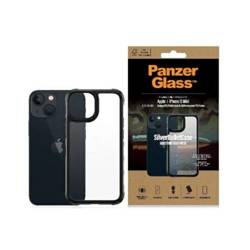 PanzerGlass ClearCase iPhone 13 Mini 5.4" black Antibacterial Military grade SilverBullet 0318