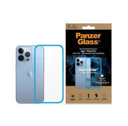 PanzerGlass ClearCase iPhone 13 Pro Max 6.7" Antibacterial Military grade Bondi Blue 0341