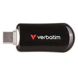 Pendrive Verbatim Plectra 128GB USB-C     czarny/black 30225