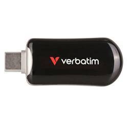 Pendrive Verbatim Plectra 256GB USB-C     czarny/black 30226