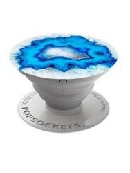 PopSockets Selfie Phone Holder - Ice Blue Agate