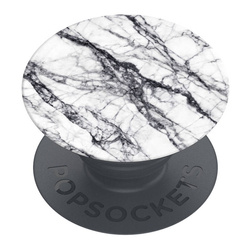 Popsockets PopGrip Basic Mobile Phone Holder (White Stone Marble)