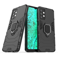 RING ARMOR TOUGH HYBRID CASE COVER + MAGNETIC HOLDER FOR SAMSUNG GALAXY A33 5G BLACK