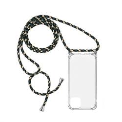 ROPE CASE SAMSUNG A51 CLEAR/GREEN