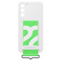 Rubber silicone case cover for Galaxy S22+ Silicone Cover white Damaged packaging