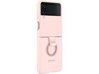 SAMSUNG Silicone Cover with Ring for Galaxy Z Flip4 5G Pink Damaged packaging