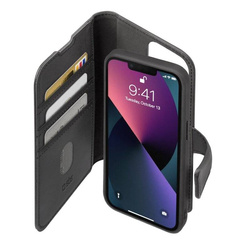 SBS Duo Mag Wallet Book case with removable cover for iPhone 14 Plus