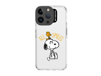 SBS Peanuts-themed case with lens protector for the iPhone 15 Pro