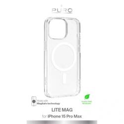 SBS Puro Lite Mag Case iPhone 15 Pro Max transp.