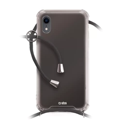 SBS SCHOOL CASE WITH NECK STRAP FOR IPHONE XR