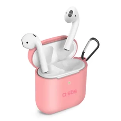 SBS - Silicon Case for Apple AirPods 2016, AirPods 2019, pink