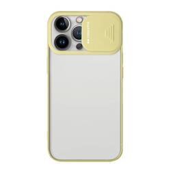 SBS Yellow Slide Case iPhone 13 Pro cover with camera protection