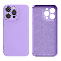 SILICONE CASE FOR IPHONE 13 PRO MAX SILICONE COVER PURPLE