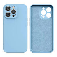 SILICONE CASE SAMSUNG GALAXY S23 ULTRA SILICONE COVER LIGHT BLUE