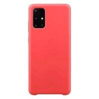 SILICONE CASE SOFT FLEXIBLE RUBBER COVER FOR SAMSUNG GALAXY S21+ 5G (S21 PLUS 5G) RED