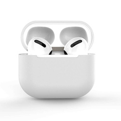 SILICONE PROTECTIVE CASE FOR AIRPODS 2 /AIRPODS 1 WHITE C