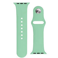 SILICONE STRAP APS SILICONE WATCH BAND ULTRA / 8/7/6/5/4/3/2 / SE (49/45/44 / 42MM) STRAP WATCHBAND LIGHT GREEN