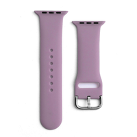 SILICONE STRAP APS SILICONE WATCH BAND ULTRA / 8/7/6/5/4/3/2 / SE (49/45/44 / 42MM) STRAP WATCHBAND PURPLE
