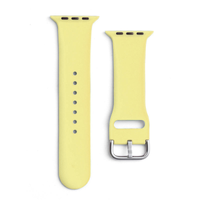 SILICONE STRAP APS SILICONE WATCH BAND ULTRA / 8/7/6/5/4/3/2 / SE (49/45/44 / 42MM) STRAP WATCHBAND YELLOW