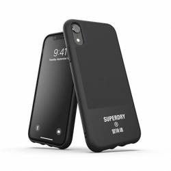 SUPERDRY MULDED CASE CANVAS IPHONE XR BLACK