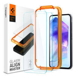 SZKŁO HARTOWANE SPIGEN ALM GLAS.TR 2-PACK GALAXY A55 5G CLEAR