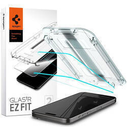 SZKŁO HARTOWANE SPIGEN GLAS.TR ”EZ FIT” 2-PACK IPHONE 15 PRO MAX CLEAR