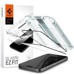 SZKŁO HARTOWANE SPIGEN GLAS.TR ”EZ FIT” FC 2-PACK IPHONE 15 PRO MAX BLACK