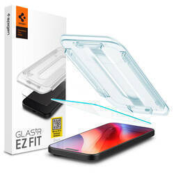 SZKŁO HARTOWANE SPIGEN GLAS.TR ”EZ FIT” IPHONE 16 PRO MAX CLEAR