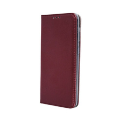Smart Magnetic case for samsung galaxy s21 fe 5g burgundy