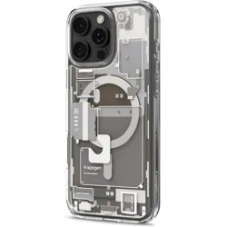 Spigen Ultra Hybrid Mag Case for MagSafe for iPhone 16 Pro, Beige Transparent (Zero One)