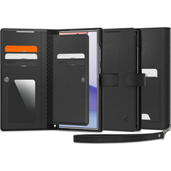 Spigen Wallet S Plus case for Galaxy S24 Ultra, black