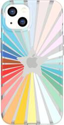 T21-9348 Tech21 EvoArt for iPhone 13 - Rainbow Sunburst