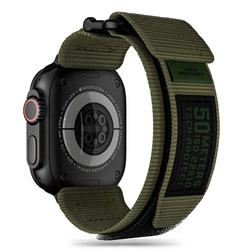 TECH-PROTEC SCOUT PRO APPLE WATCH 4/5/6/7/8/9 / SE / ULTRA 1/2 (42/44/45/49 MM) MILITARY GREEN