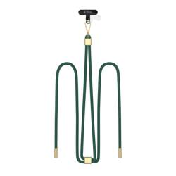 TECH-PROTECT C2S ROPE CROSSBODY STRAP HUNTER GREEN/GOLD