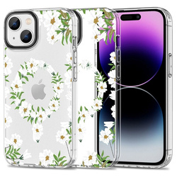 TECH-PROTECT MAGMOOD MAGMAFE IPHONE 15 WHITE DAISY