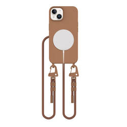 TECH-PROTECT MAGNECKLACE MAGSAFE IPHONE 13 CHOCOLATE BROWN