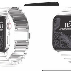 TECH-PROTECT STEELBAND APPLE WATCH 4 / 5 / 6 / 7 / 8 / 9 / SE / ULTRA 1 / 2 (42 / 44 / 45 / 49 MM) SILVER