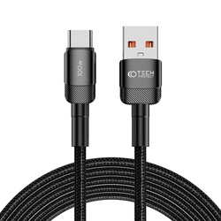 TECH-PROTECT ULTRABOOST EVO TYPE-C CABLE 100W/5A 300CM BLACK