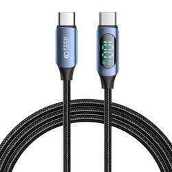 TECH-PROTECT ULTRABOOST LED TYPE-C CABLE PD100W/5A 200CM BLUE