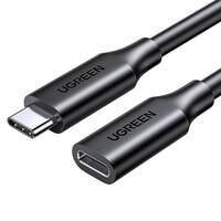 UGREEN CABLE EXTENSION ADAPTER USB C (MALE) - USB C (FEMALE) 100W 10GB/S 1M BLACK