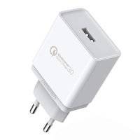 UGREEN CD122 QUICK CHARGE 3.0 QUICK CHARGE 3.0 18W 3A USB WALL CHARGER WHITE (10133)