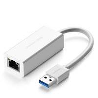UGREEN EXTERNAL NETWORK ADAPTER RJ45 - USB 3.2 GEN 1 (1000 MBPS / 1 GBPS) GIGABIT ETHERNET WHITE (CR111 20255)
