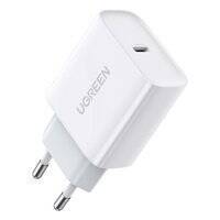 UGREEN USB CHARGER POWER DELIVERY 3.0 QUICK CHARGE 4.0+ 20W 3A WHITE (60450)