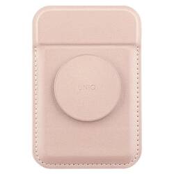 UNIQ FLIXA MAGNETIC CARDS WITH PINK SUPPORT/BLUSH PINK MAGSAFE