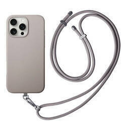 UNIQ etui Coehl Creme iPhone 16 Pro 6.3" Magnetic Charging szary/taupe grey