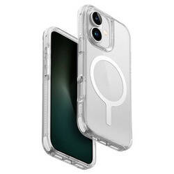 UNIQ etui Combat Luminous iPhone 16 6.1" Magclick Charging biały/lwhite