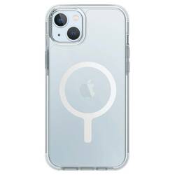 UNIQ etui Combat iPhone 15 / 14 / 13 6.1" Maglick Charging biały/blanc white