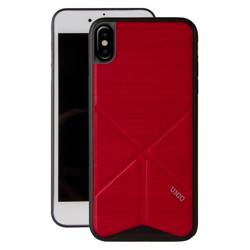 UNIQ etui Transforma Ligne iPhone X/Xs czerwony/fire red