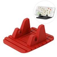 UNIVERSAL CAR HOLDER SILICONE PHONE STAND NANO PAD RED